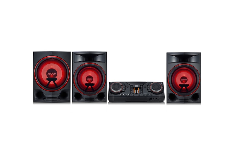 LG Minicomponente XBOOM CL88 | 2900W | 2.1ch | DJ App | Multi Color Lighting, CL88