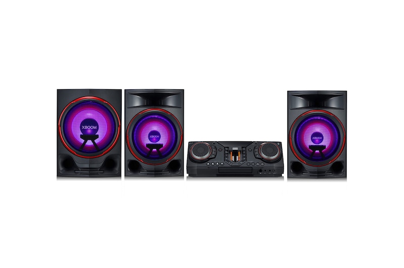 LG Minicomponente XBOOM CL88 | 2900W | 2.1ch | DJ App | Multi Color Lighting, CL88