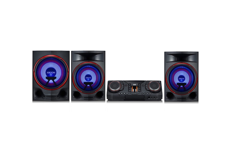 LG Minicomponente XBOOM CL88 | 2900W | 2.1ch | DJ App | Multi Color Lighting, CL88