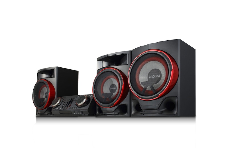 LG Minicomponente XBOOM CL88 | 2900W | 2.1ch | DJ App | Multi Color Lighting, CL88