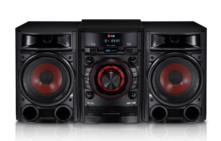 LG Mini componente LG de referencia XBOOM CM4330. Sonido impresionante con 180w RMS, CM4330