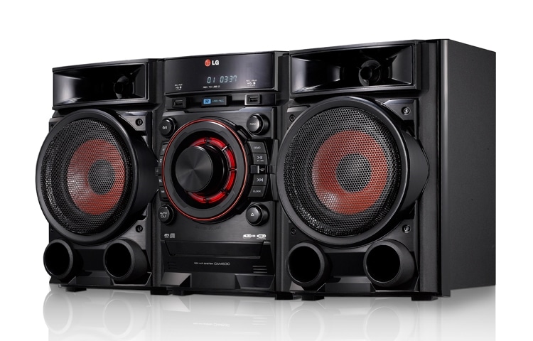 LG Mini componente LG de referencia XBOOM CM4330. Sonido impresionante con 180w RMS, CM4330