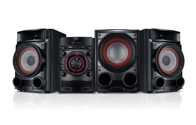 LG Mini componente LG de referencia XBOOM CM4530. Sonido impresionante con 500w RMS, CM4530