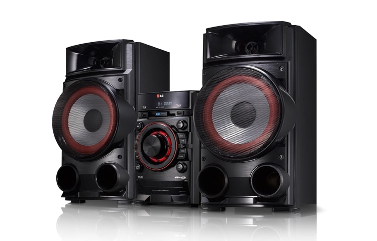 LG Mini componente LG de referencia XBOOM CM4630. Sonido impresionante con 500w RMS, CM4630