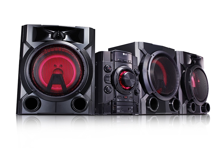 LG XBOOM CM5760 Minicomponente de Alta Fidelidad, 1100W RMS, Wireless Party Link , Auto Dj, Multi Bluetooth, TV Sound Syn., CM5760