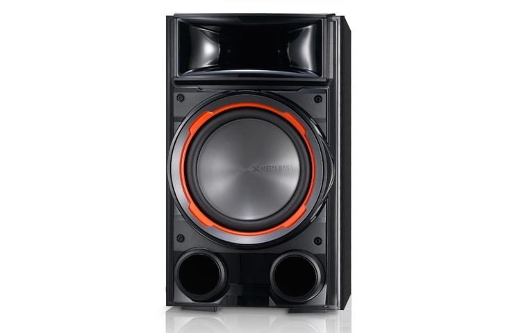 LG XBOOM CM8330 Mini componente con 800W de potencia y X-Metal Bass. Contrólalo desde tu dispositivo Bluetooth, CM8330