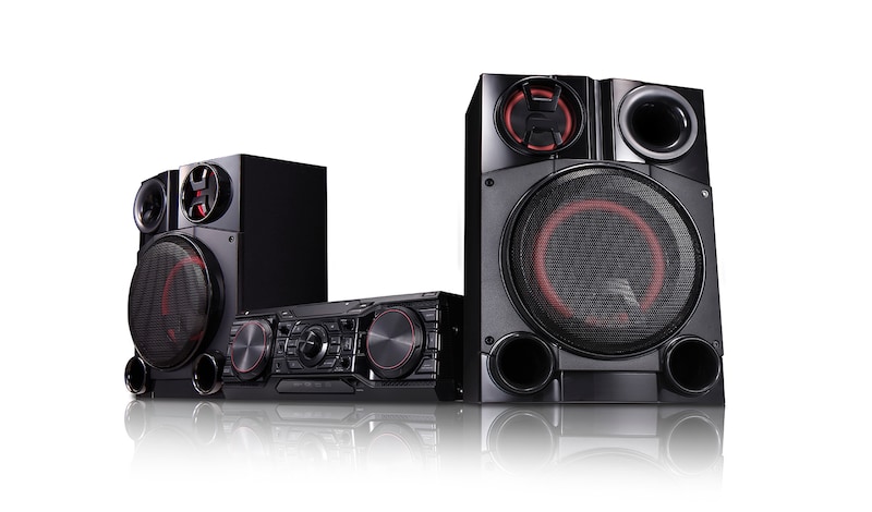 LG XBOOM CM8360 Minicomponente de Alta Fidelidad, 2200W RMS, Wireless Party Link , Auto Dj, Multi Bluetooth, TV Sound Syn., CM8360