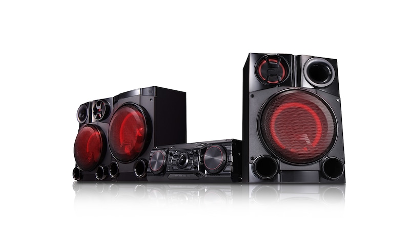 LG XBOOM CM8460 Minicomponente de Alta Fidelidad, 2750W RMS, Auto Dj, Multi Bluetooth, TV Sound Syn., CM8460