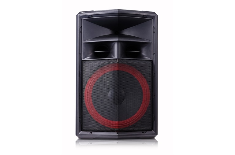 Vista frontal de Nuevo sistema de sonido One Body - minicomponente, LG XBOOM FJ7