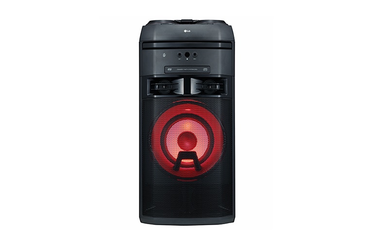 Vista frontal de Torre de Sonido LG XBOOM OK55  OK55