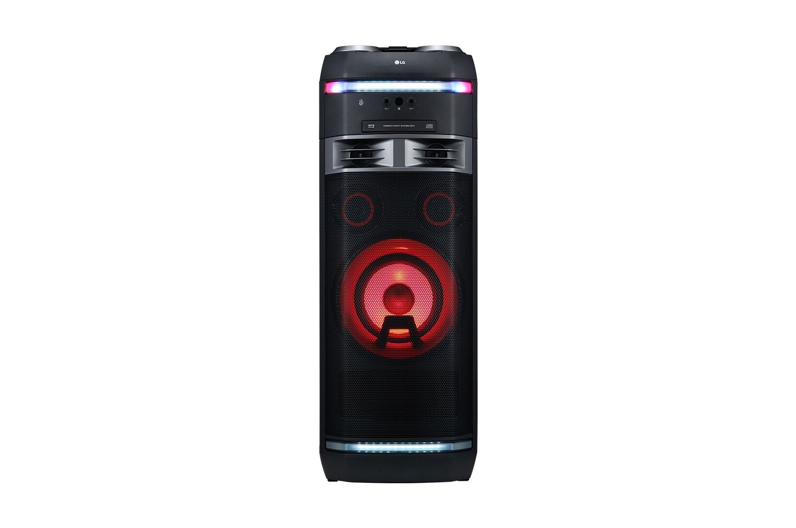 Vista frontal de Torre de Sonido LG XBOOM OK74 OK74