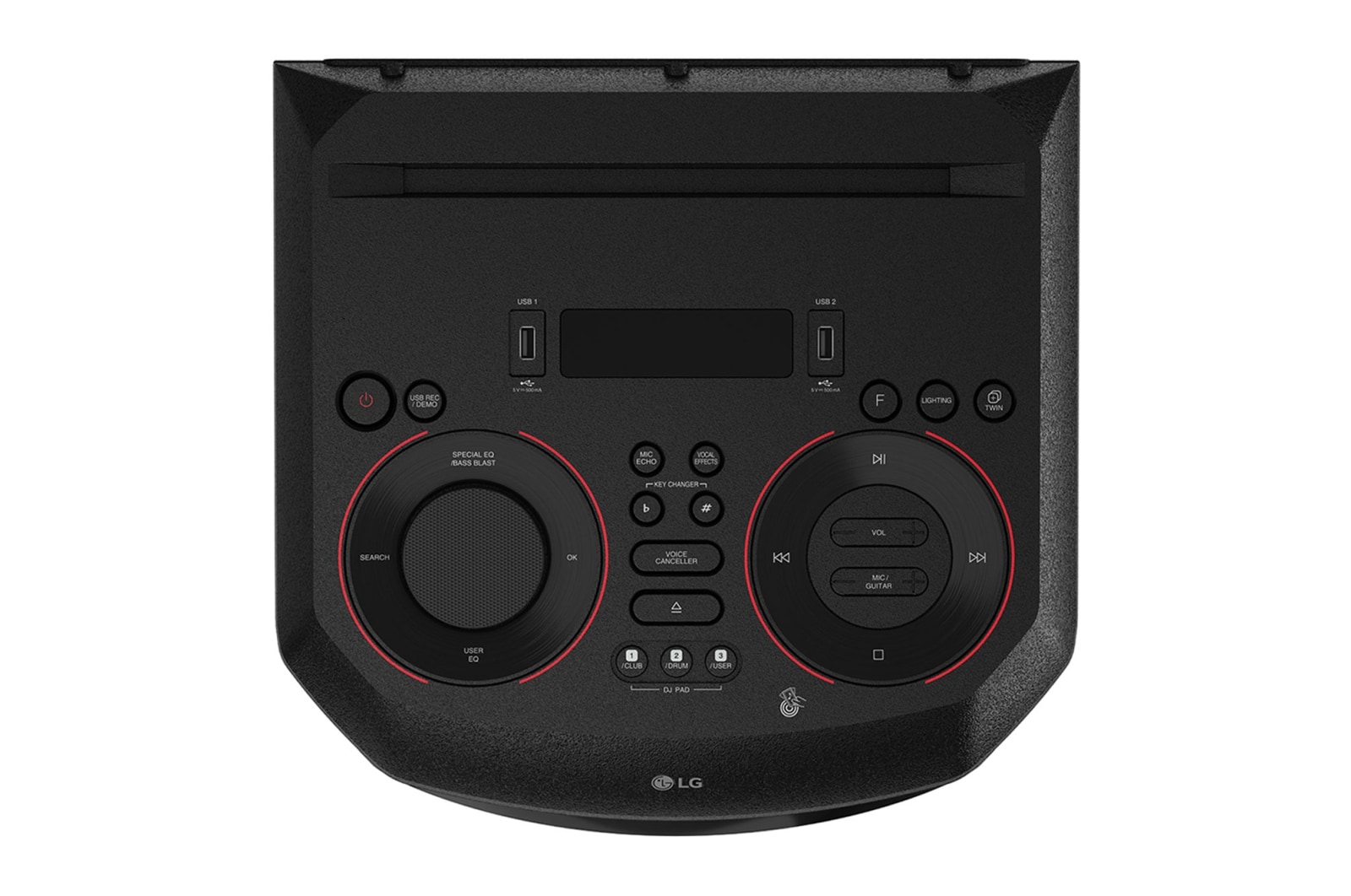 LG Torre de sonido XBOOM RN7 | Karaoke Star | Potenciador de bajos | DJ App y DJ Pad | 1000 Watts RMS | Super Bass Boost | Multi Bluetooth, RN7