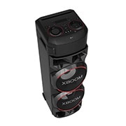 LG Torre de sonido XBOOM RN9 | Doble Woofer | Potenciador de bajos | Karaoke Star | DJ App y DJ Pad | 1800 Watts RMS | Super Bass Boost | Multi Bluetooth, RN9