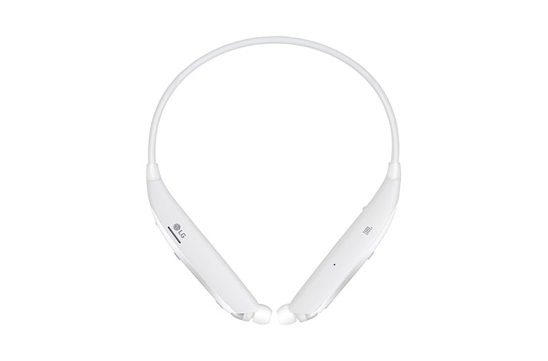 Vista frontal de Audífonos Bluetooth LG TONE ULTRA™ HBS-820S Blanco HBS-820S