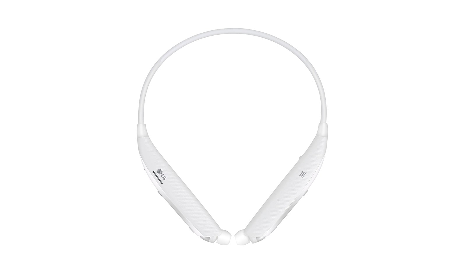 Vista frontal de Audífonos Bluetooth LG TONE ULTRA™ HBS-820S Blanco HBS-820S