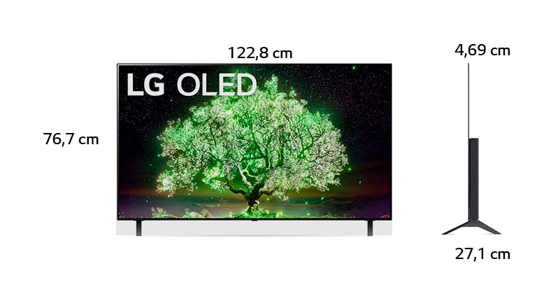 LG OLED 55 A1 4K Smart TV con ThinQ AI(Inteligencia Artificial