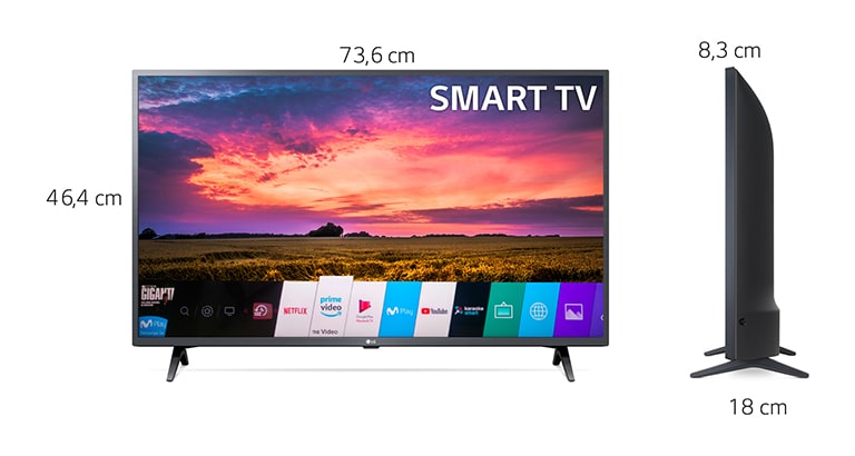 Televisor LG 32 pulgadas Led HD 80 cms 32LM630BPD