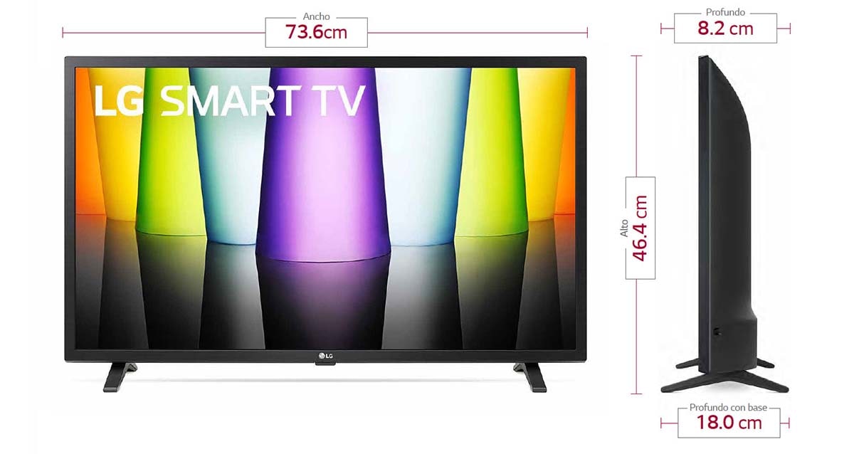 Led 32 LG 32LQ630BPSA / HD / Smart TV en Oferta