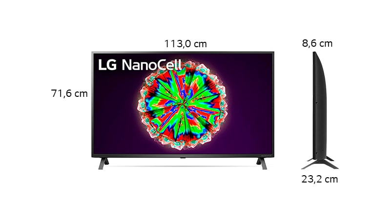 TV LG 50 Pulgadas 126 cm 50NANO79DNA 4K-UHD NanoCell Smar