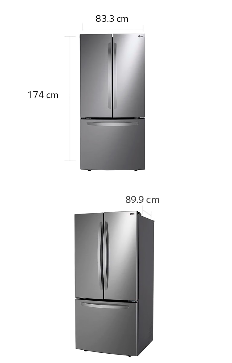 LM65BGSK, Dimensiones 83.3x89.9x174