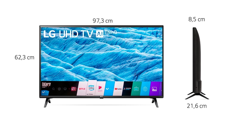 Televisor LG Electronics - Serie 43UM7300PUA), 55UM7300PUA