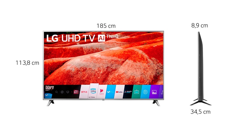 Televisor LG 82 pulgadas LED 4K Ultra HD Smart TV LG