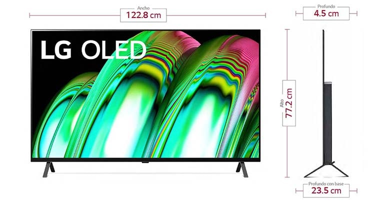 TV LG 55 Pulgadas 139 cm OLED55A2PSA 4K-UHD OLED Smart TV