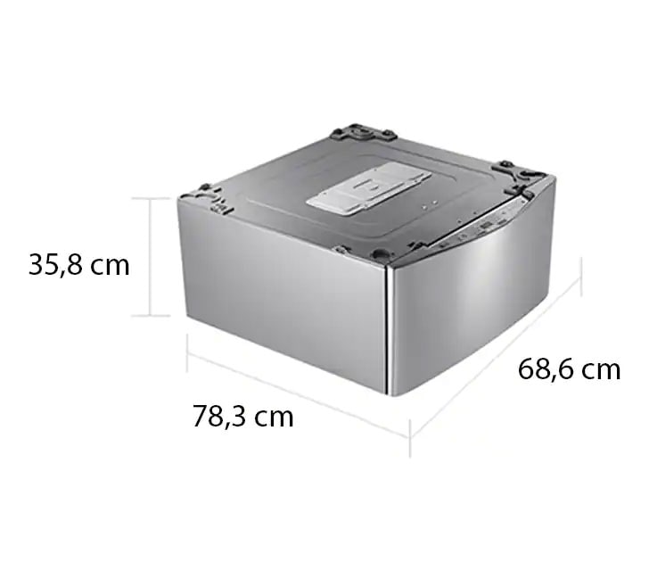 Lavadora TWINWash Mini 3.5Kg LG WD100CV Smart Diagnosis