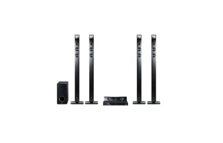 Vista frontal de LG 3D Sound Blu-ray™ Home Theater HX906TXW