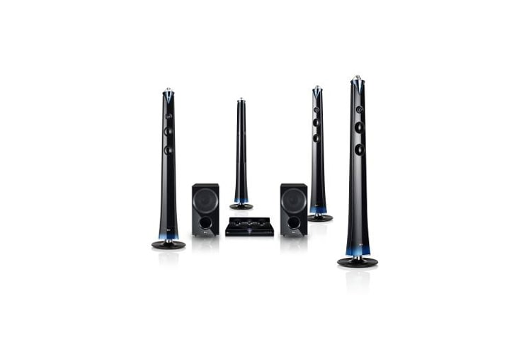 Vista frontal de LG 3D Sound Blu-ray™ Home Theater HX996TS