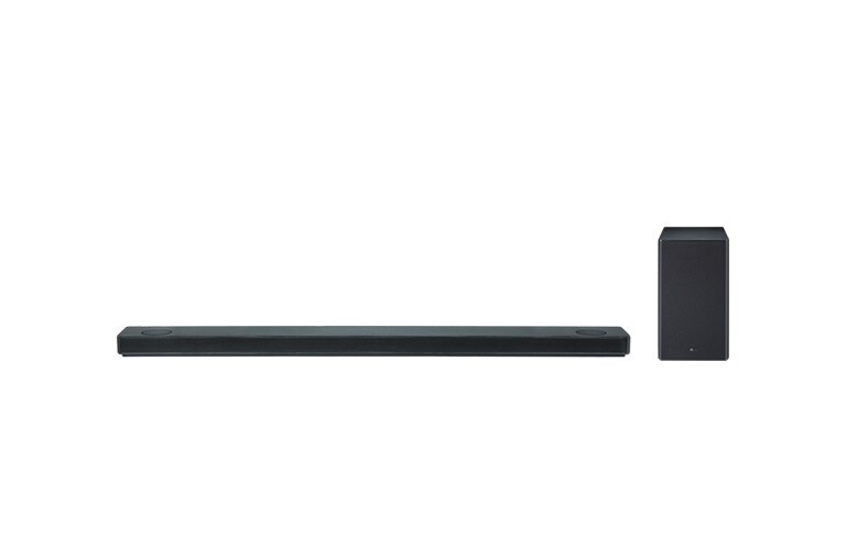 Vista frontal de Barra de Sonido SK10Y - 5.1.2 Ch con Tecnología Meridian - 550W SK10Y