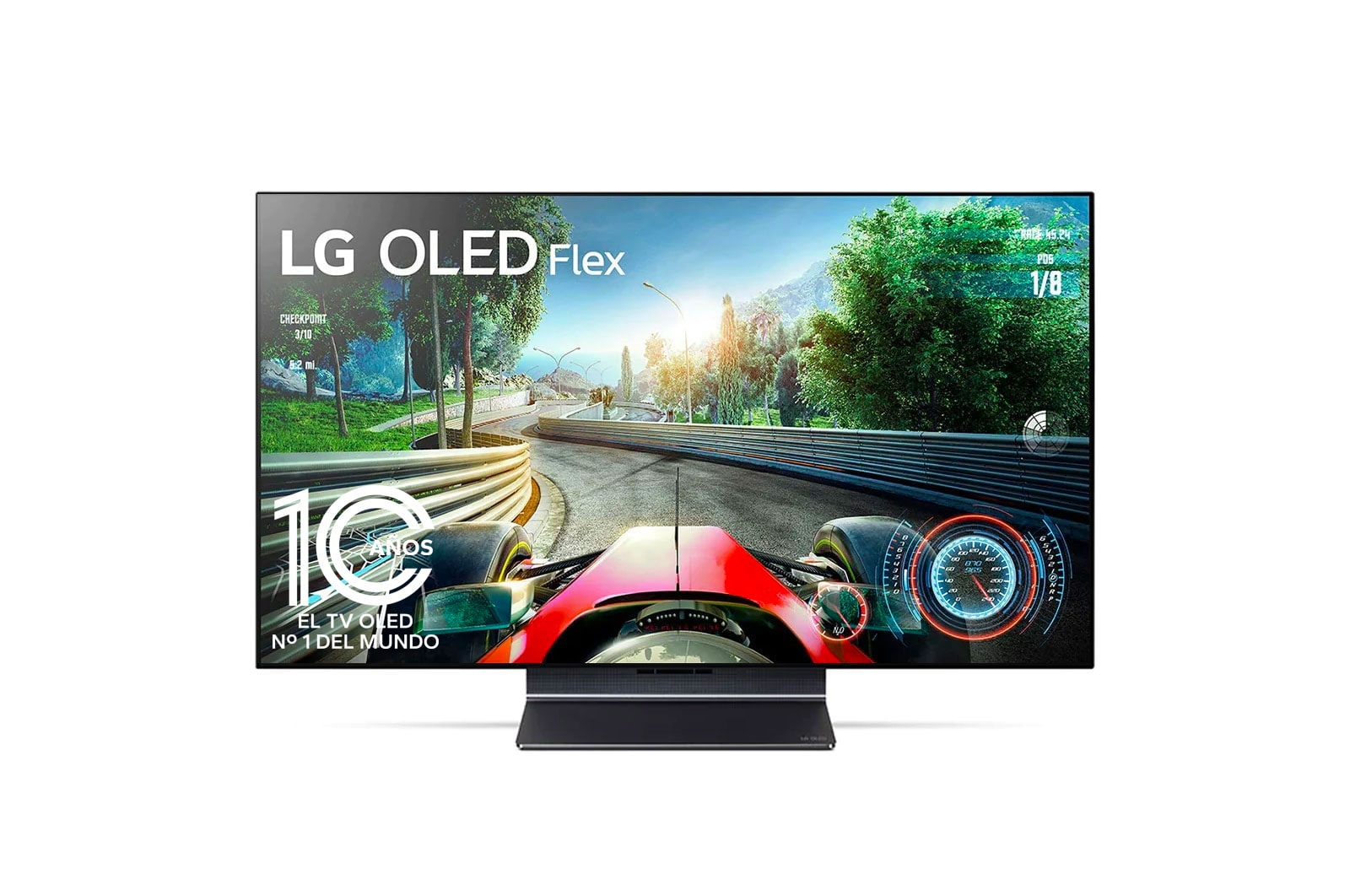 LG Televisor LG 42 Pulgadas OLED FLEX | 4K | Procesador IA α9 | Pantalla flexible | Incluye Magic Remote, 42LX3QPSA