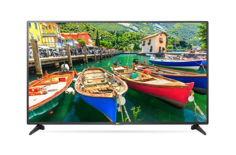 Vista frontal de Smart TV 32&#34;, Sonido Virtual Surround, Wifi Incorporado, Resolución HD\t\t\t\t\t\t 32LH570D