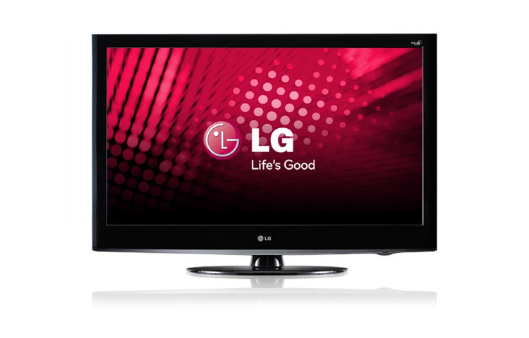 Vista frontal de Full HD 1920x1080p, entrada HDMI 1.3 Deep Color. 37LH30FR