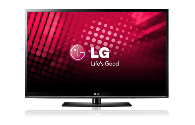 Vista frontal de Televisor plasma de 42 pulgadas - Alta definición y máximo estilo 42PJ260
