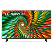 LG Televisor LG 43" NanoCell|4K |Procesador IA α5 | Smart TV|Filtro de color|Filmmaker mode| Incluye Magic Remote, 43NANO77SRA