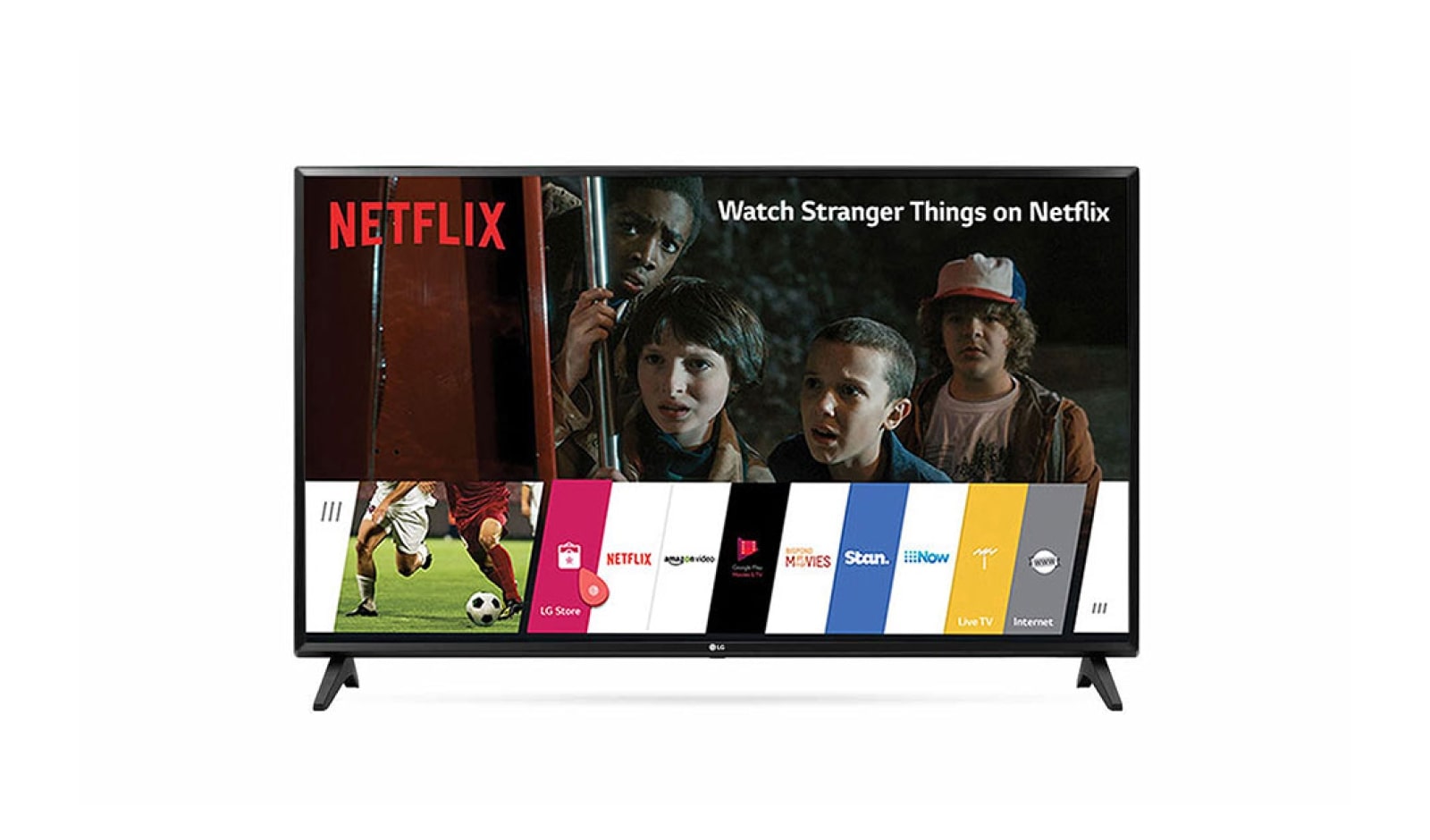 Vista frontal de 43UJ635T UHD 4K 43 &#34; - HI FI   - SMART TV 43UJ635T