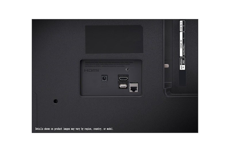 LG TV 43 Pulgadas UHD 4K - 43UR7800PSB - Más de 160 canales gratuitos, 43UR7800PSB