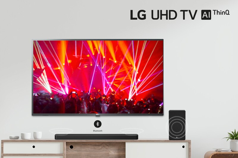 LG Televisor LED UHD -  Active HDR - Sonido Ultra Surround - Smart TV, 50UN7300PDC
