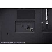 Vista trasera con conexiones Televisor LG 4k UHD