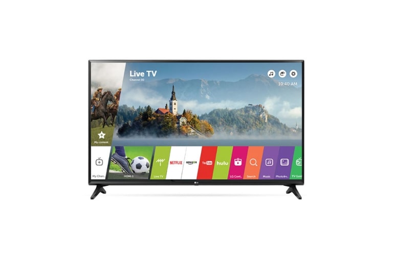 Vista frontal de 55LJ550T FULL HD 55 &#34;-   - SMART TV - VIRTUAL SURROUND PLUS  55LJ550T