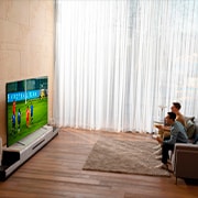 LG Televisor LED UHD - NanoCell Display - Con Inteligencia Artificial - Procesador Alpha 7 Gen3 4K, Cinema HDR - Dolby Atmos, 55NANO86DNA