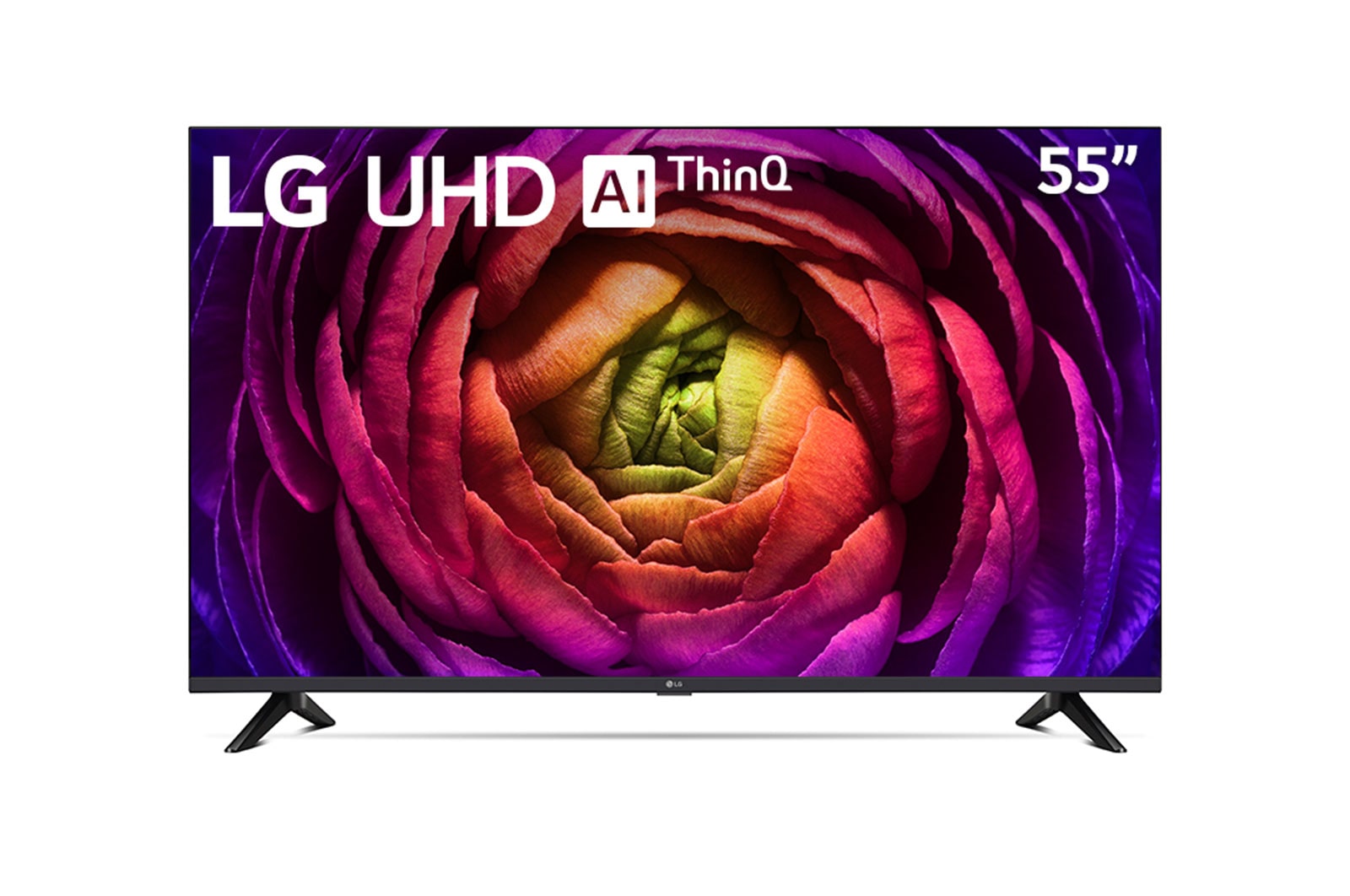 Televisor LG 55 UHD |4K |Procesador IA α5 |Smart TV |Acceso directo a tus  contenidos favoritos| Alerta deportes