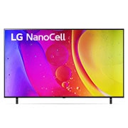 Vista frontal del televisor LG NanoCell