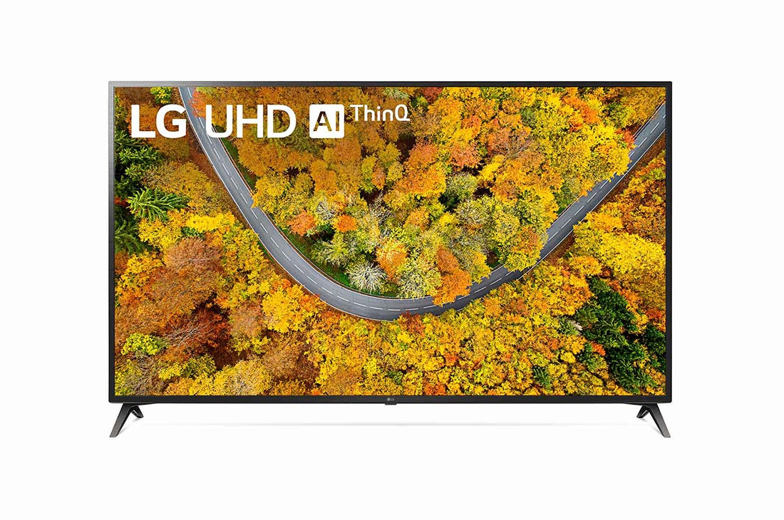 LG TV LG UHD AI ThinQ 70" UP75 4K Smart TV, α5 AI Processor, 70UP7500PSC