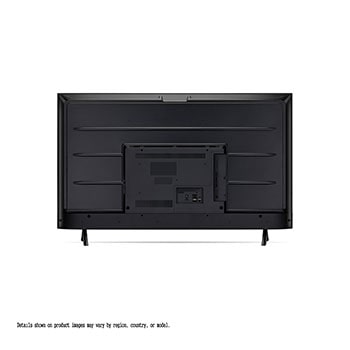 Rear view of LG UHD TV