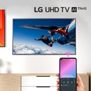 LG Televisor LED UHD - Con Inteligencia Artificial - Procesador Alpha 7 Gen3 4K, Cinema HDR - Dolby Atmos , 82UN8000PDB