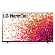 Vista frontal del televisor LG NanoCell