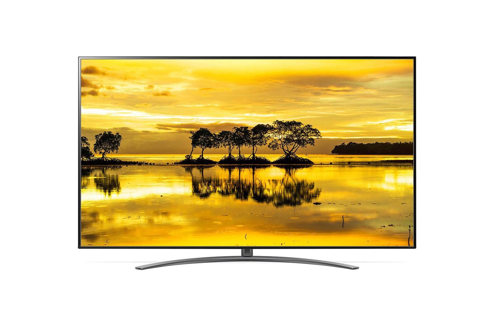 Vista frontal de Televisor LED UHD - NanoCell Display - Con Inteligencia Artificial - Procesador Alpha 7 Gen2,  4K Cinema HDR - Dolby Atmos 86SM9070PDA