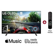 LG Televisor  LG 42" OLED   | 4K | Procesador AI α9  |Smart TV| Gaming TV|Incluye Magic remote, OLED42C3PSA